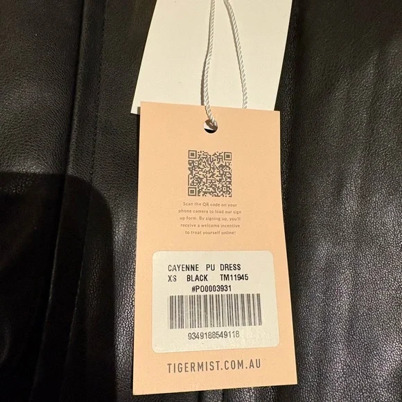 Tiger Mist Xs vegan leather NWT - Picture 3 of 4
